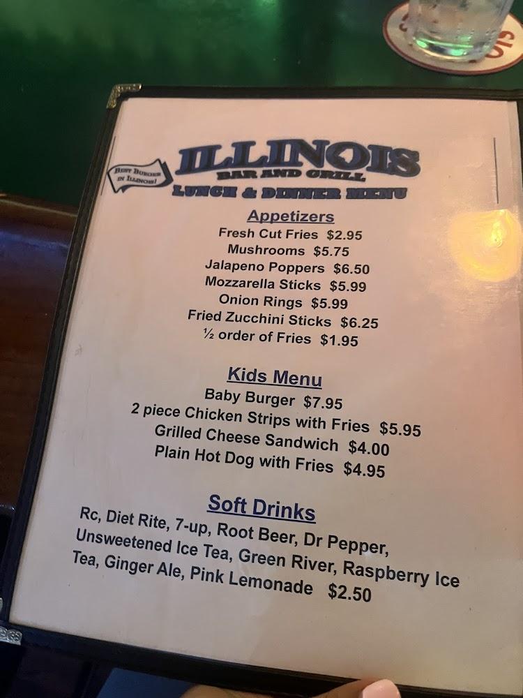 Illinois Bar & Grill Menu image 1