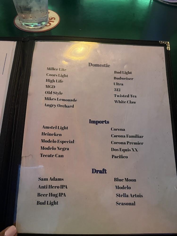 Illinois Bar & Grill Menu image 2